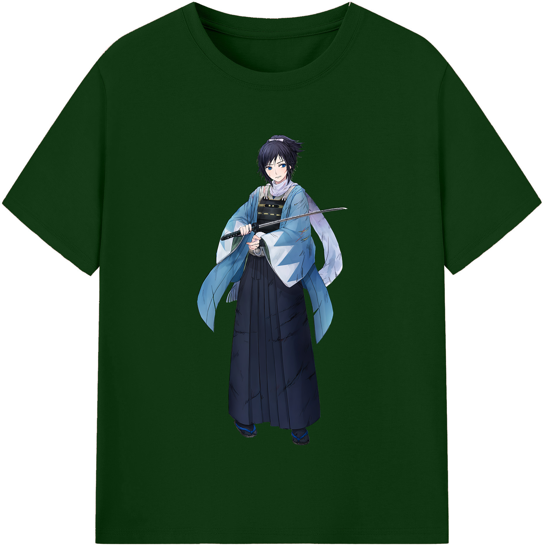 （画像用） 刀剣乱舞 Touken Ranbu 綿100％半袖Tシャツ（フロントプリント）